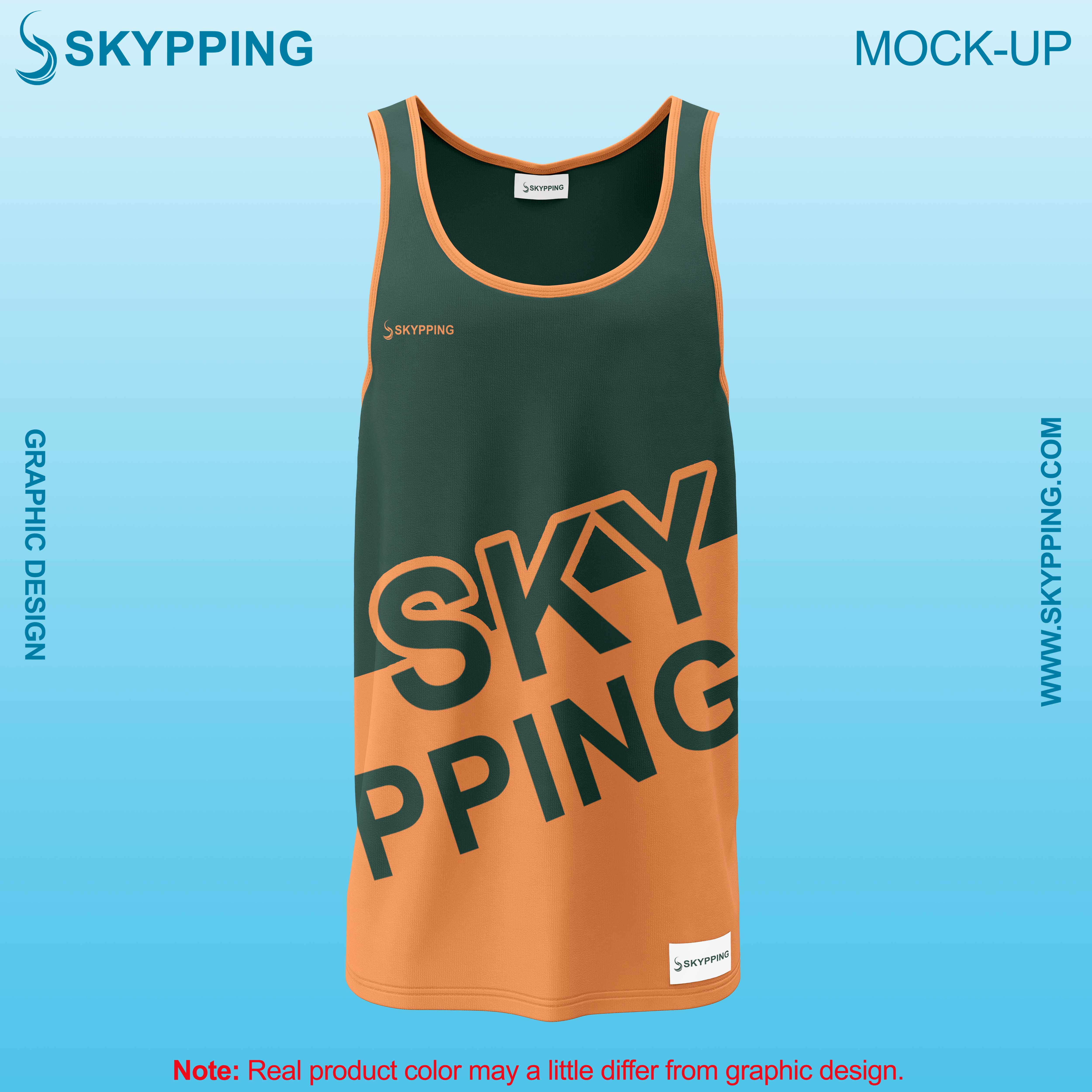 Men Tank Top / Vest in Double Color Self Design